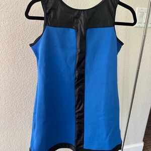 Blue and Black dance costume